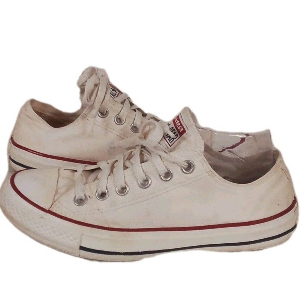White Converse All Star White Poor Condition Women's Size 8
